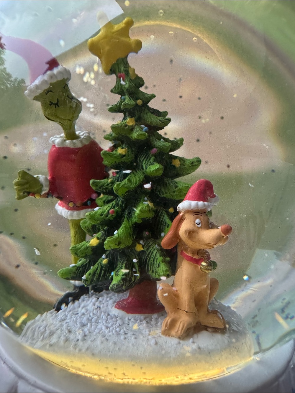 Dr. Seuss's The Grinch™ Light-Up Snow Globe - Picture 10 of 17